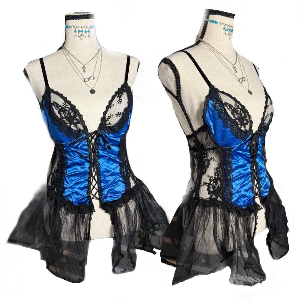 Vintage Burlesque Style Lingerie Dress
